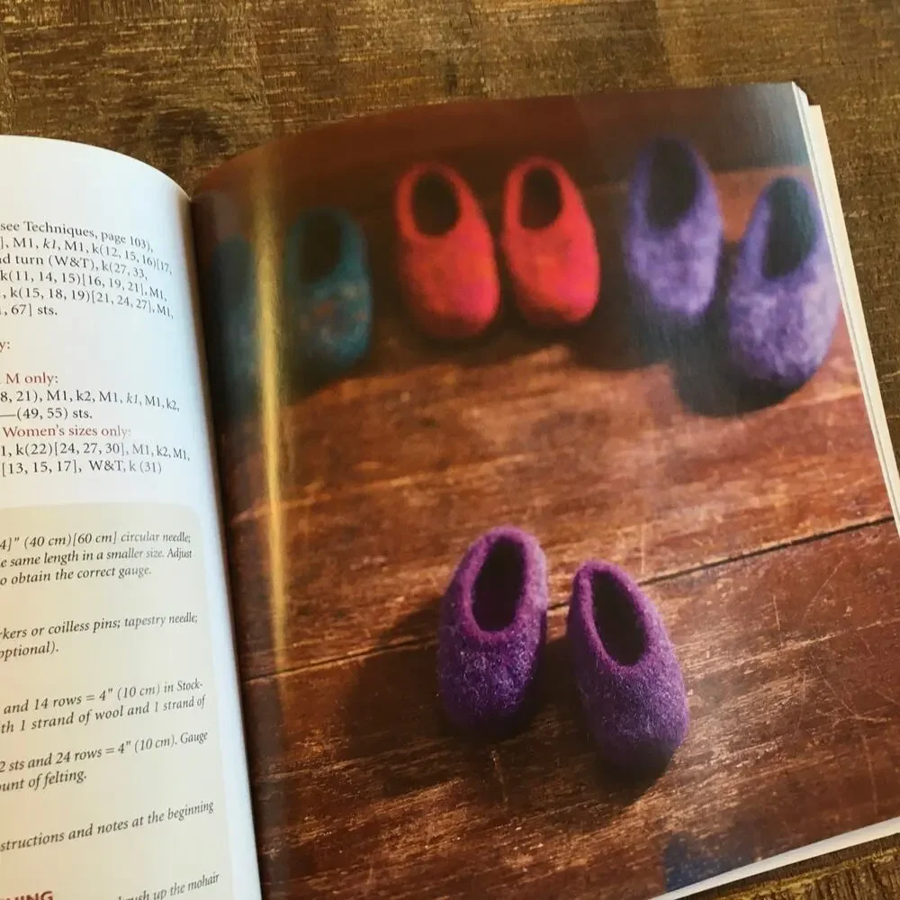 Felted Knits Art Shrinking Your Knitting Guide Book Bag Slippers Rug Knit Felt